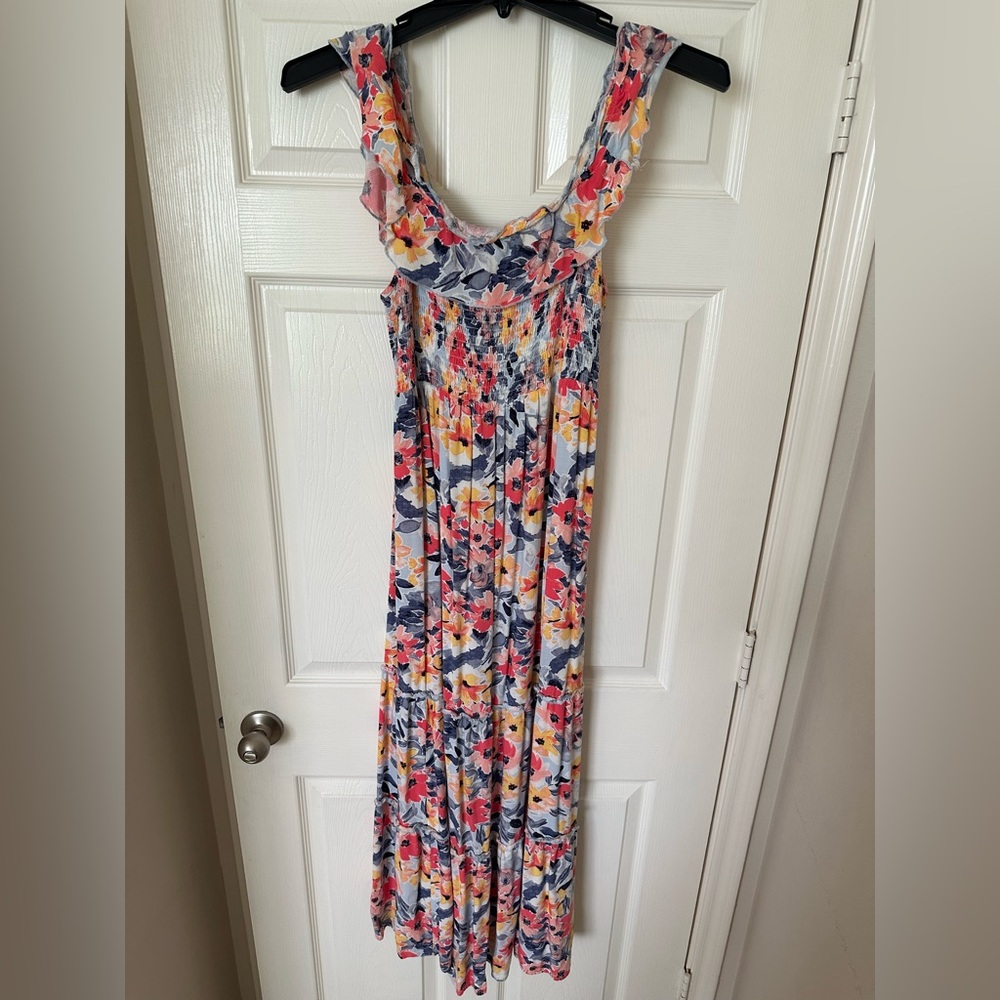 Isabel Maternity Floral Dress